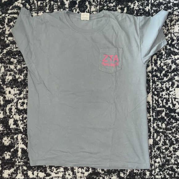 ZTA ZETA TAU ALPHA SORORITY COMFORT COLORS - Picture 2 of 3